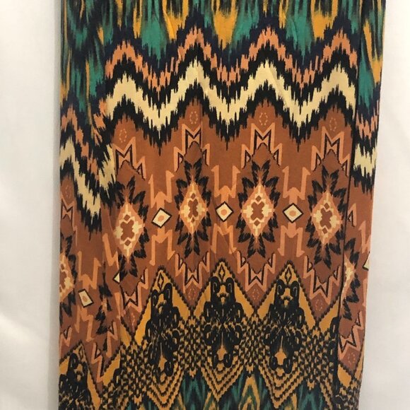 - Womens Multi Color Floor Length Skirt. 30” waist/expandable. - Picture 2 of 5